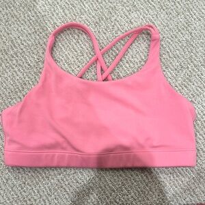 Pink Athleta kids sports bra, size XL/14! Worn once or twice